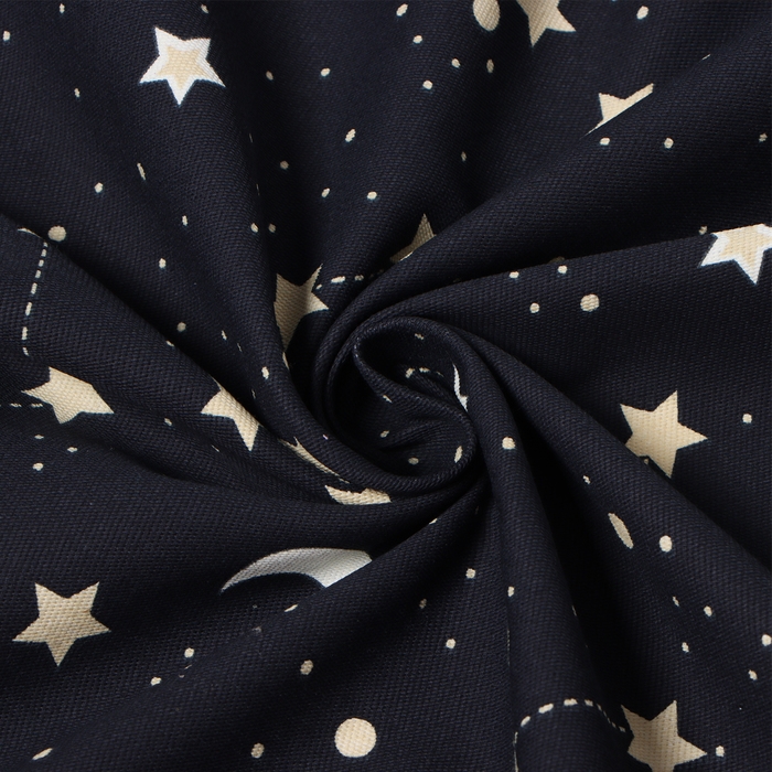 Штора Штора "Этель" Звёздное небо, 145*260 см, 100% хлопок, рогожка