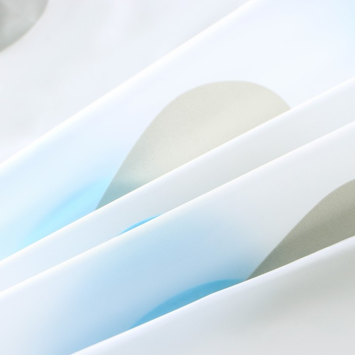 Штора для ванной Доляна «Капли», 180×180 см, EVA Штора для ванной Доляна «Капли», 180×180 см, EVA