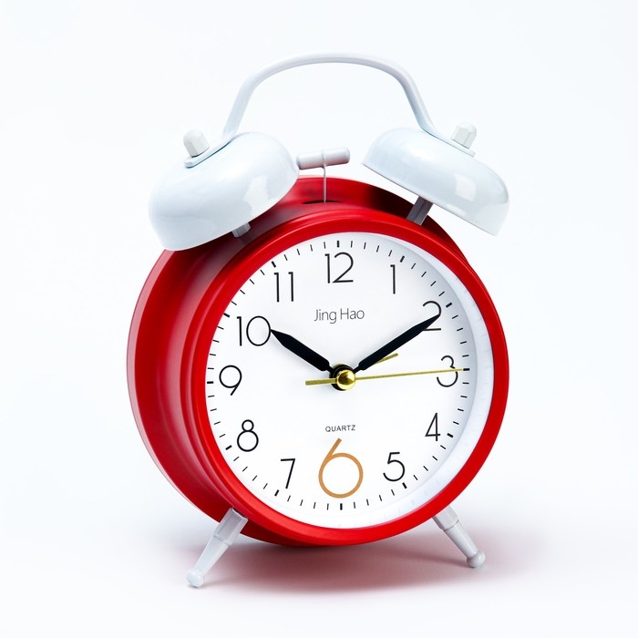 Будильник, плавный ход, d-10 см Будильник, плавный ход, d-10 см