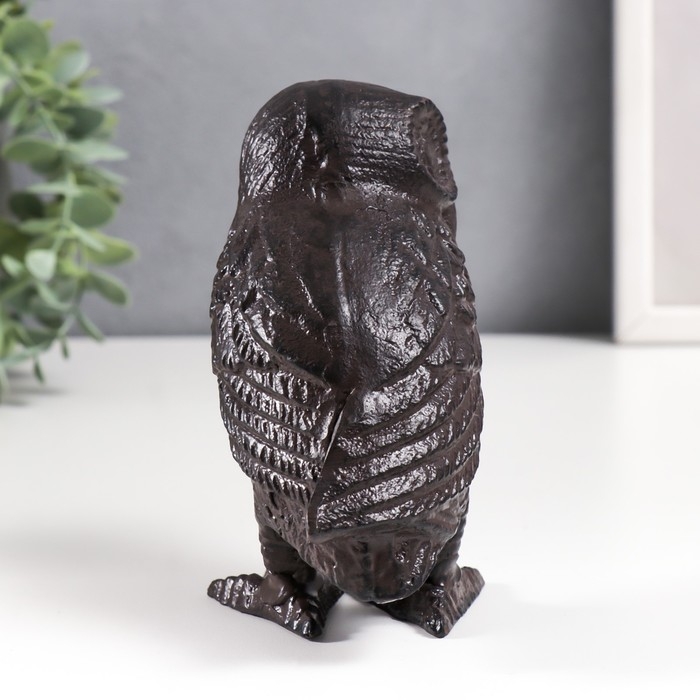 Сувенир чугун Сувенир чугун "Филин" 13х6,5х10 см