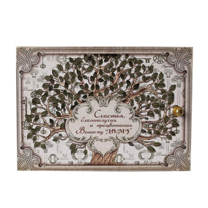 Ключница Ключница "Дерево ключи" венге 12х17 см