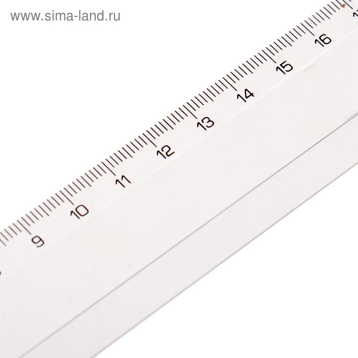 Линейка 20 см, Koh-I-Noor 742551, пластиковая, прозрачная Линейка 20 см, Koh-I-Noor 742551, пластиковая, прозрачная
