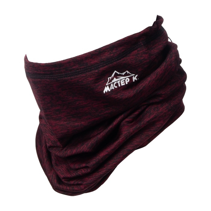 Бафф спортивный Бафф спортивный "Мастер К" для защиты от ветра и пыли, мужской, красный