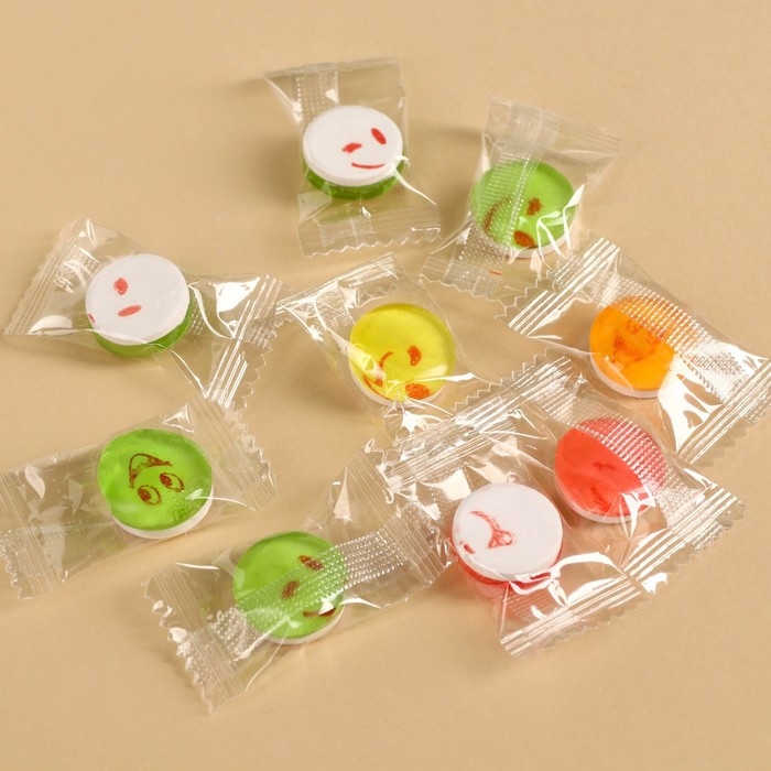 Леденцы- смайлы &laquo;Настроениеподнимин&raquo;, с кислинкой, 30 г.