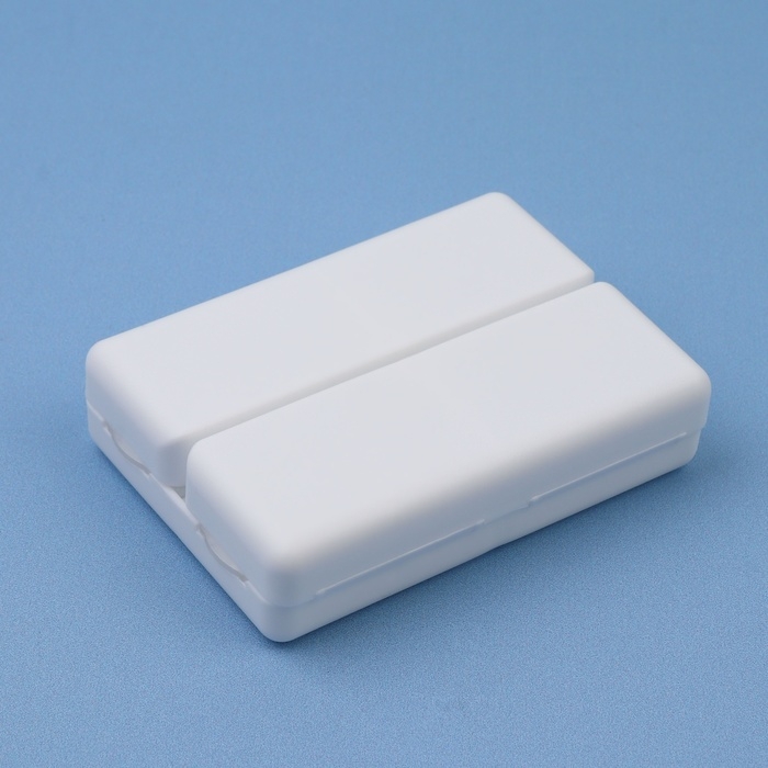 Таблетница - органайзер, 10 × 7 × 2,5 см, 7 секций, цвет белый Таблетница - органайзер, 10 × 7 × 2,5 см, 7 секций, цвет белый