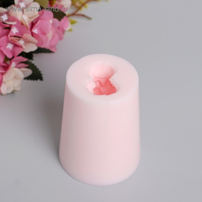 Силиконовая форма для мыла «Зайчик в юбочке и с бантиком» Силиконовая форма для мыла «Зайчик в юбочке и с бантиком»