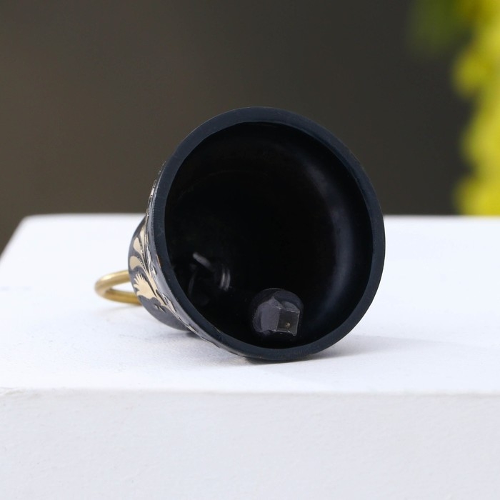 Колокольчик Валдайский Колокольчик Валдайский"№2. Кого люблю-тому дарю", гравированный, с ушком, d=35 мм