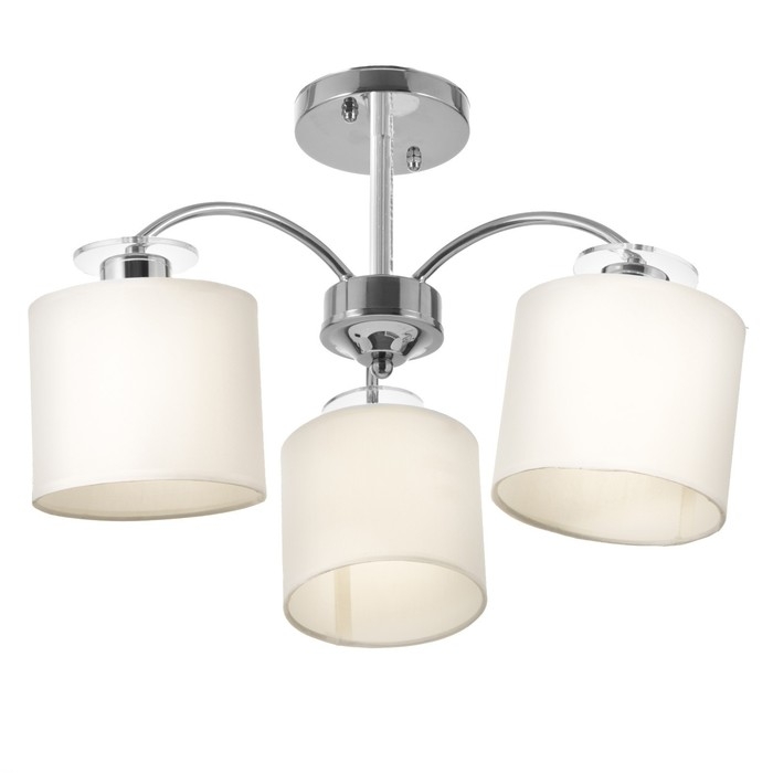 Люстра 6591173/3 E27 40Вт хром 52х52х28 см BayerLux