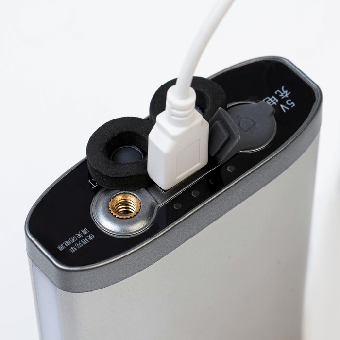 Фонарь налобный аккумуляторный, 10000 мАч, 30 Вт, 1600 лм, P90, USB, 12 часов работы Фонарь налобный аккумуляторный, 10000 мАч, 30 Вт, 1600 лм, P90, USB, 12 часов работы