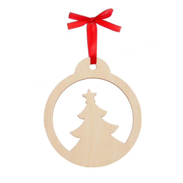 Набор для творчества «Роспись по дереву» 5 шт., с ленточкой Набор для творчества «Роспись по дереву» 5 шт., с ленточкой