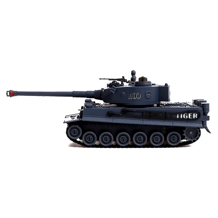 Танковый бой Т34 vs Tiger, на радиоуправлении, 2 танка, свет и звук Танковый бой Т34 vs Tiger, на радиоуправлении, 2 танка, свет и звук