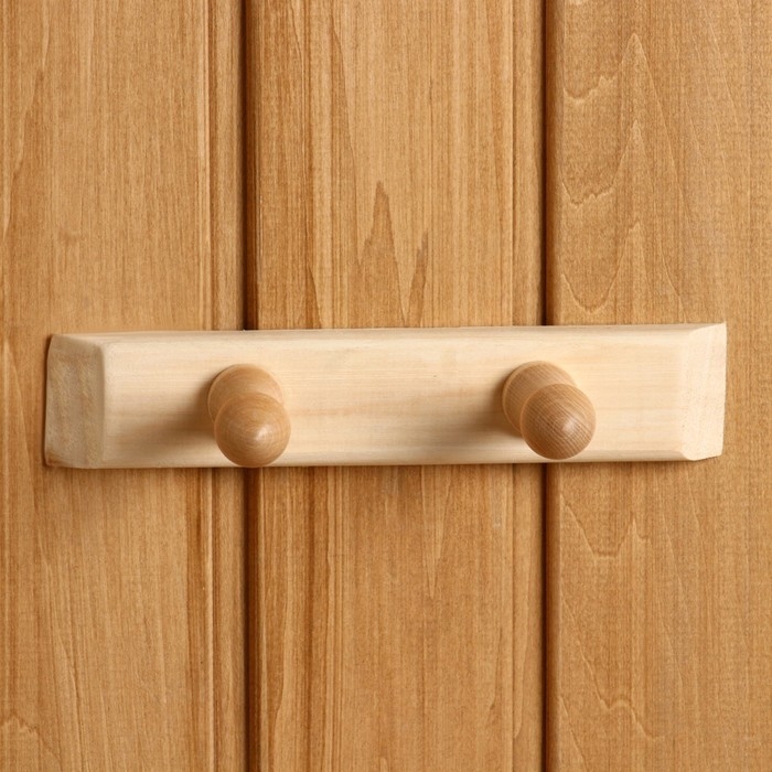 Вешалка 2 крючка, липа Вешалка 2 крючка, липа