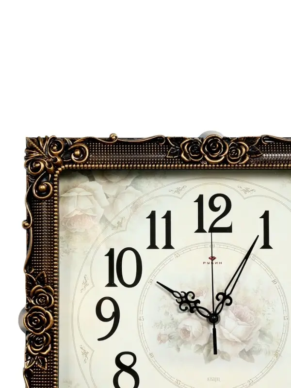 Часы настенные интерьерные &laquo;Барака&raquo;, бесшумные, плавный ход, 38&times;38 см, бронзовые