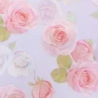 Пленка для цветов, "Розы", светло-фиолетовая, 57х57 см