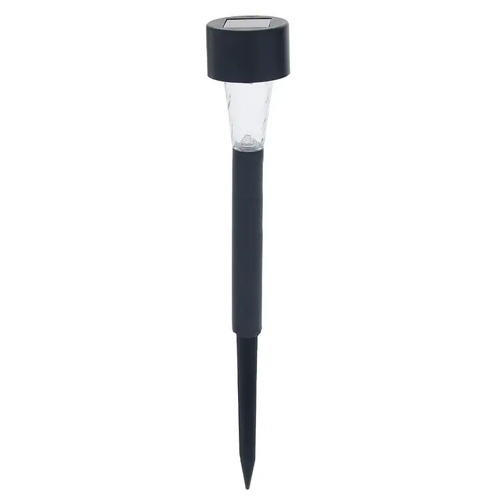 Садовый светильник &laquo;Трапеция&raquo;, уличный, на солнечной батарее, 4.5&times;30&times;4.5 см, 1 LED, свечение белое