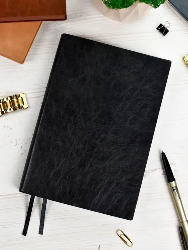 Ежедневник Merida, датированный, черный Ежедневник Merida, датированный, черный