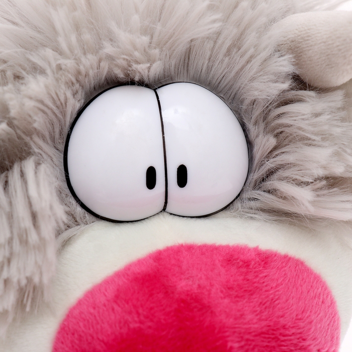 Мягкая игрушка «Кот Бекон», 112 см, цвет бело-серый Мягкая игрушка «Кот Бекон», 112 см, цвет бело-серый