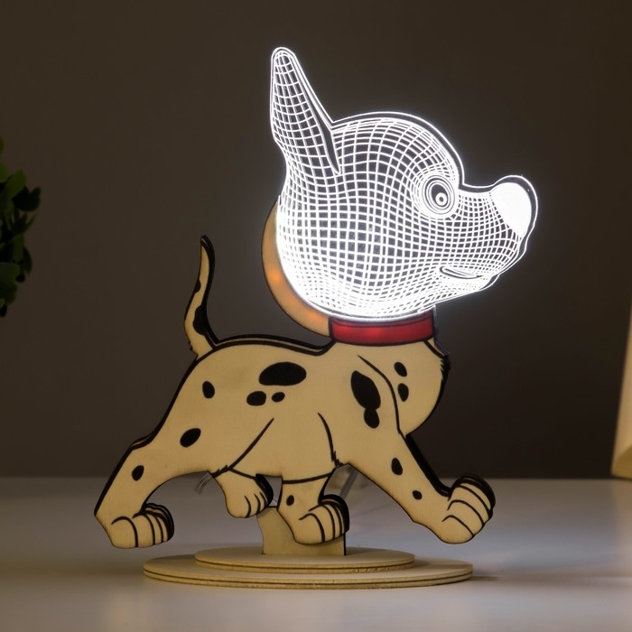 Ночник Далматинец LED USB 17х7х19 см RISALUX