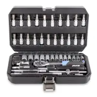 Набор инструментов 46 предметов "MASTER" AVS MTS-46