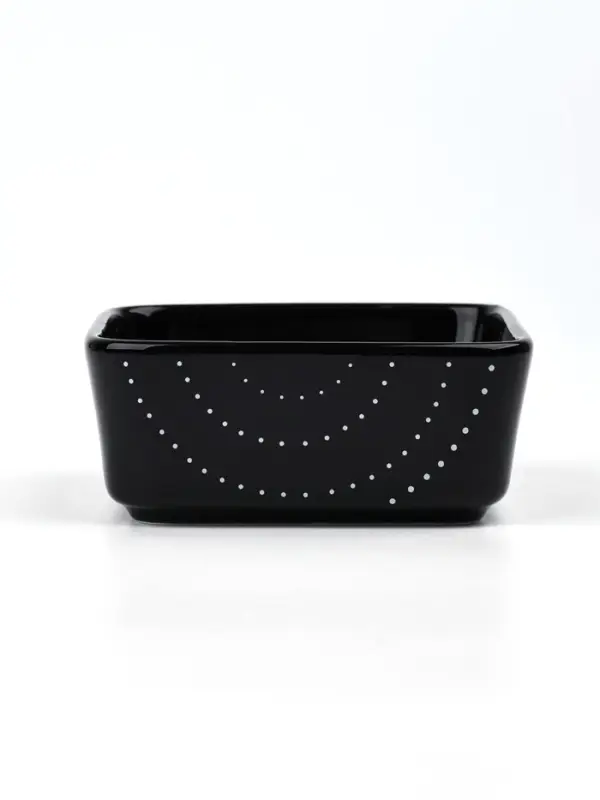 Соусник керамический &laquo;Орнамент&raquo;, 8.5&times;8.5&times;3.5 см, Dolce Ceramo