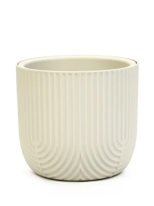 Кашпо со вставкой 7,8 л d28 см h25,5 см РАМОНА белый