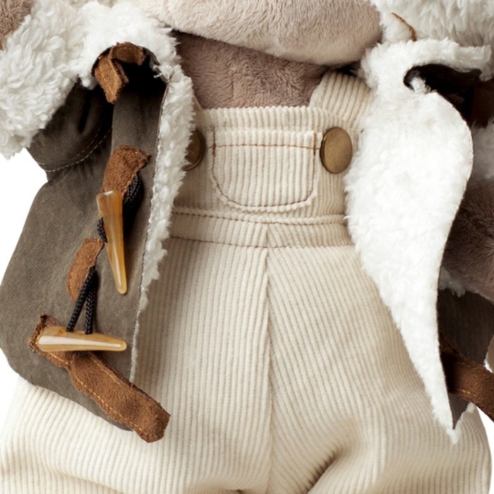 Мягкая игрушка «Зайка Ми в куртке-пилот», 32 см