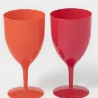 Бокал для вина &laquo;Салют&raquo;, 400 мл, пластик, МИКС