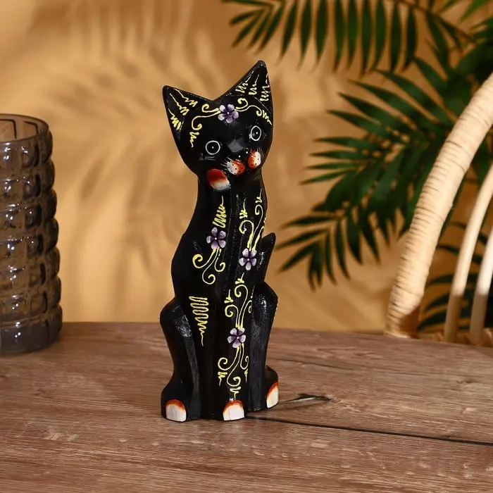 Сувенир Сувенир "Кошка" албезия 30 см