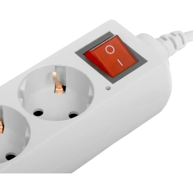 Сетевой фильтр Buro 500SL-1.5-G 1.5м (5 розеток) серый