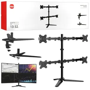 Кронштейн для четырех мониторов 13"-32" MH-C4 ISA