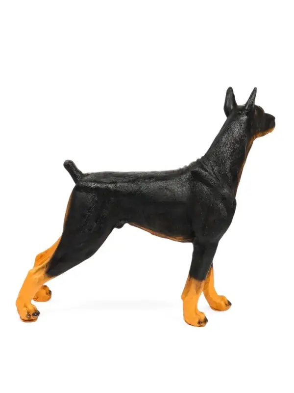 Садовая фигура из полистоуна &laquo;Собака Доберман&raquo;, 45&times;19&times;46 см