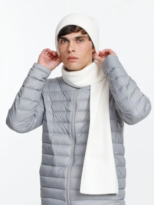 Шарф Urban Flow, молочно-белый