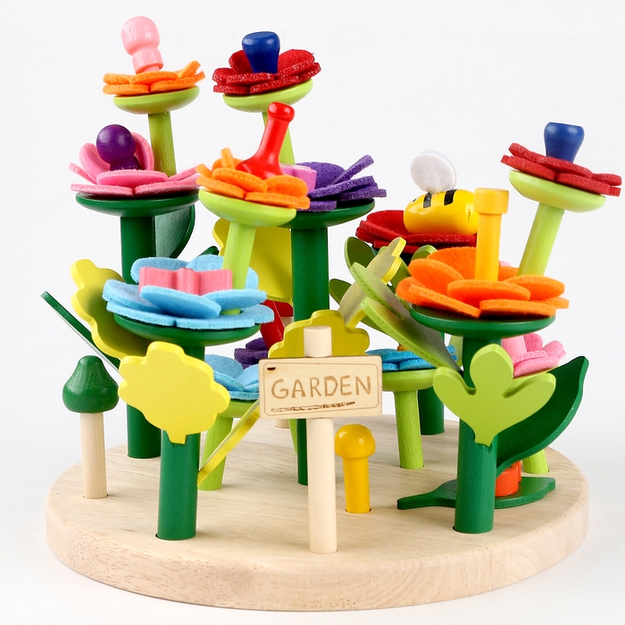 Развивающая игра «Цветочная клумба» 19 × 20,5 × 6,5 см Развивающая игра «Цветочная клумба» 19 × 20,5 × 6,5 см