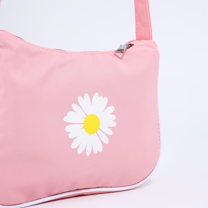 Сумка молодёжная на молнии, цвет розовый Сумка молодёжная на молнии, цвет розовый