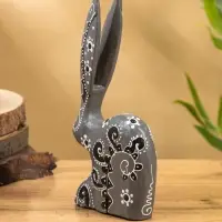 Сувенир "Заяц" дерево 10х3х24 см Сувенир "Заяц" дерево 10х3х24 см