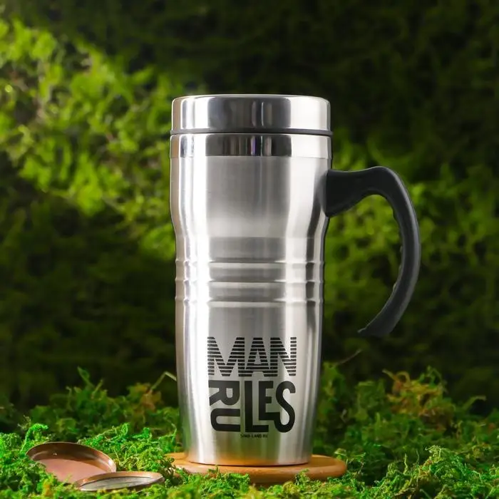 Термокружка «Man rules», 450 мл Термокружка «Man rules», 450 мл