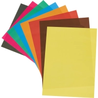 Бумага цветная 8л.8цв.А4 мелован Отличник