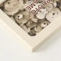 Фоторамка пластик 13х18 см "Мишутка в грузовичке" бело-бежевый 3х29,5х19,3 см