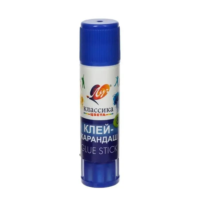 Клей-карандаш PVP 8 г Луч  Клей-карандаш PVP 8 г Луч "Классика"
