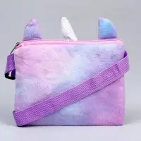 Сумка детская &laquo;Плюшевый единорог&raquo;, 17&times;13&times;3 см