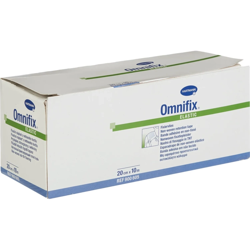 Пластырь фиксирующий 10м x 20см, неткан, OMNIFIX