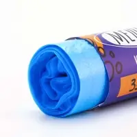 Мешки для мусора 35 л, ПНД, 20 мкм, 20 шт. в рулоне, синие