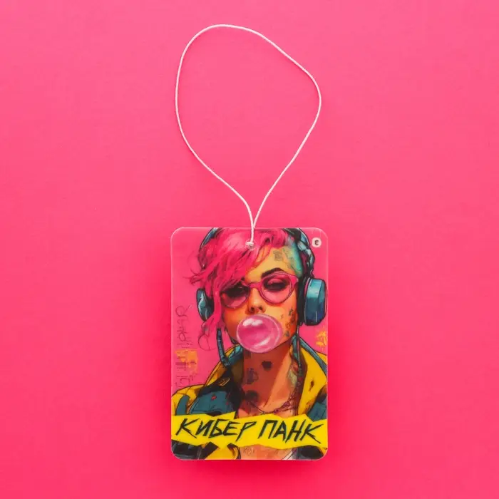 Ароматизатор подвесной Grand Caratt Кибер Панк, бабл гам Ароматизатор подвесной Grand Caratt Кибер Панк, бабл гам