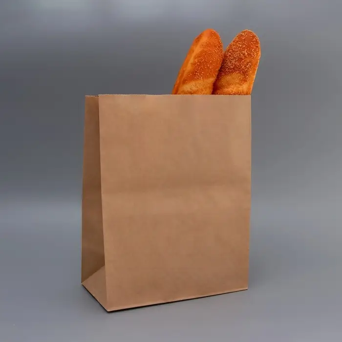 Пакет крафт бумажный фасовочный, прямоугольное дно 26×15×34 см Пакет крафт бумажный фасовочный, прямоугольное дно 26×15×34 см