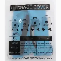 Чехол для чемодана &laquo;Самолеты&raquo;, 20", голубой