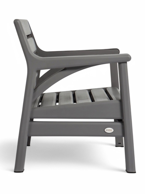 Набор садовой мебели Набор садовой мебели "Евпатория" 4 предмета: 2 кресла, стол, диван 2-х местный, цвет серый