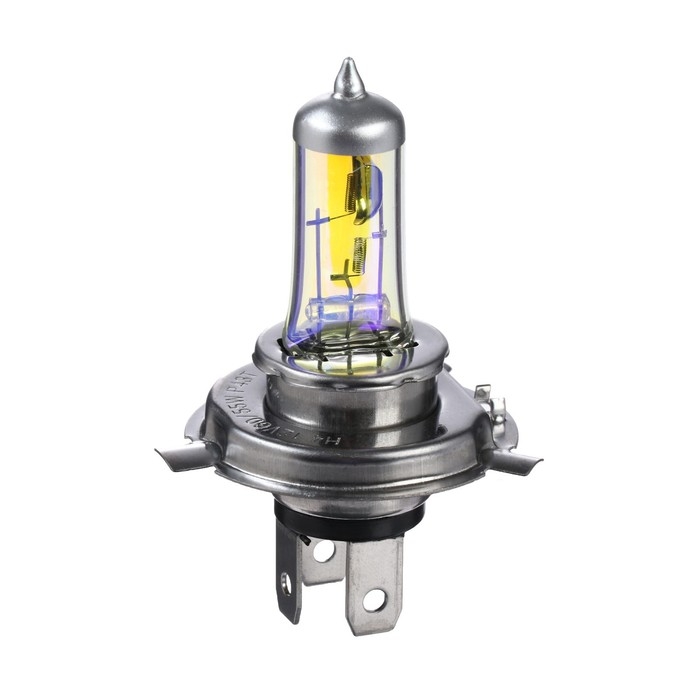 Галогенная лампа Cartage Rainbow Н4, P43t, 12 В, 60/55 Вт +30%, набор 2 шт Галогенная лампа Cartage Rainbow Н4, P43t, 12 В, 60/55 Вт +30%, набор 2 шт