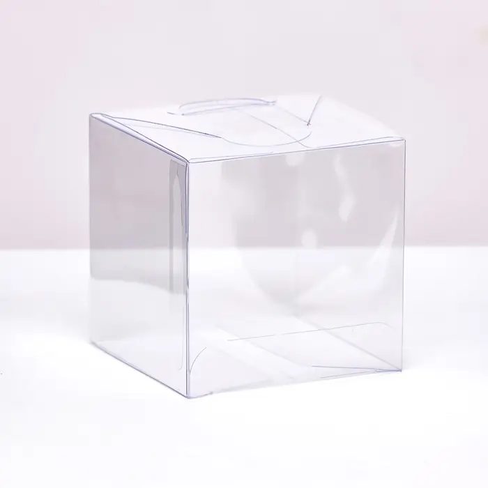 Складная коробка из PVC 7 х 7 х 7 см набор 5 шт. Складная коробка из PVC 7 х 7 х 7 см набор 5 шт.