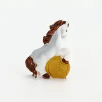 Сувенир новогодний «Лошадь с монетой», 3,5 см