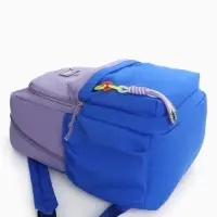 Рюкзак молодёжный на молнии, с карманами, двухцветный, размер 31&times;15&times;46 см, сиреневый